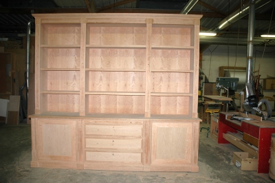 Bibliotheque en atelier